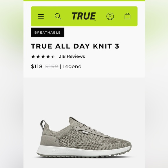 TRUE sneakers sz 11 - Picture 5 of 6